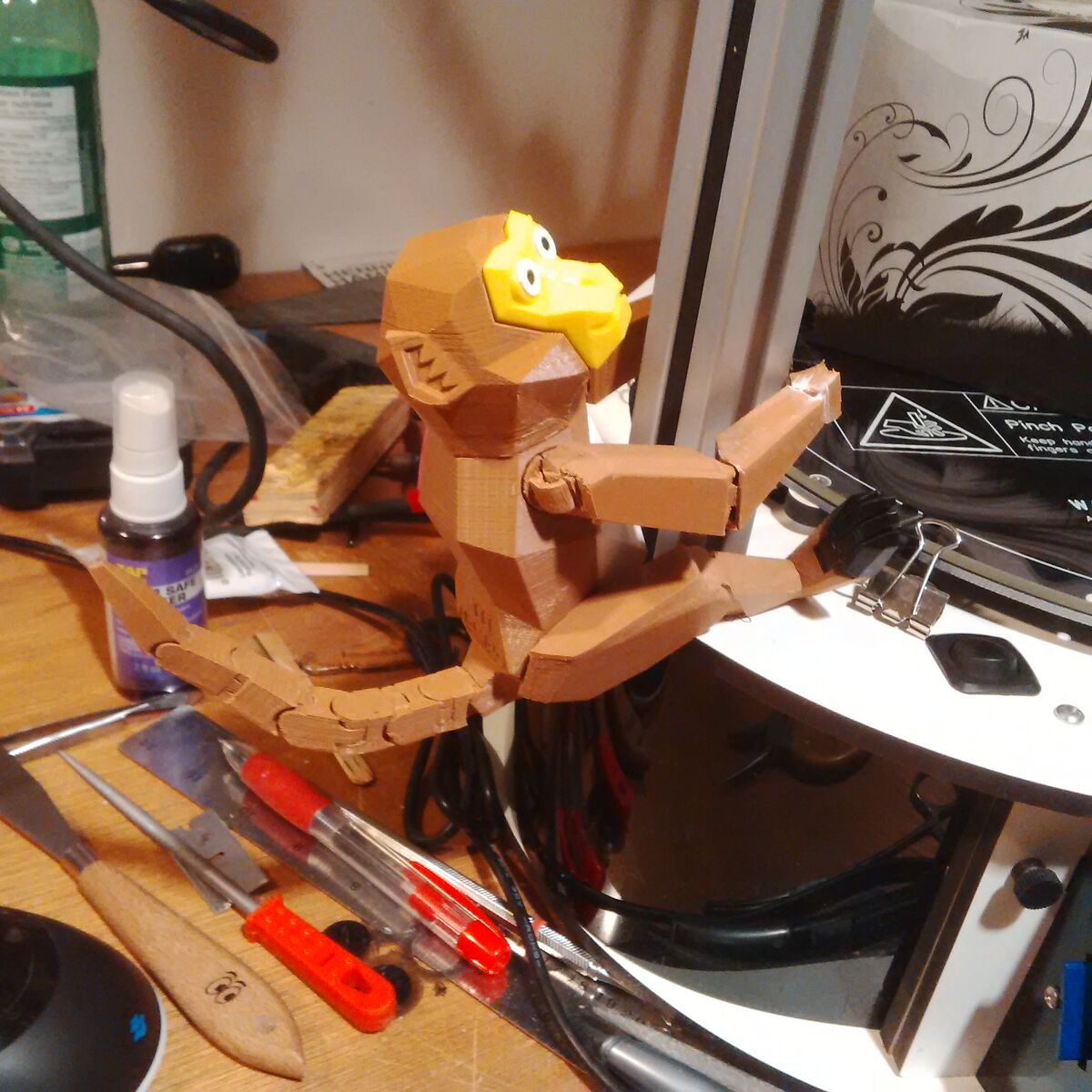 Australopitek3D打印图片